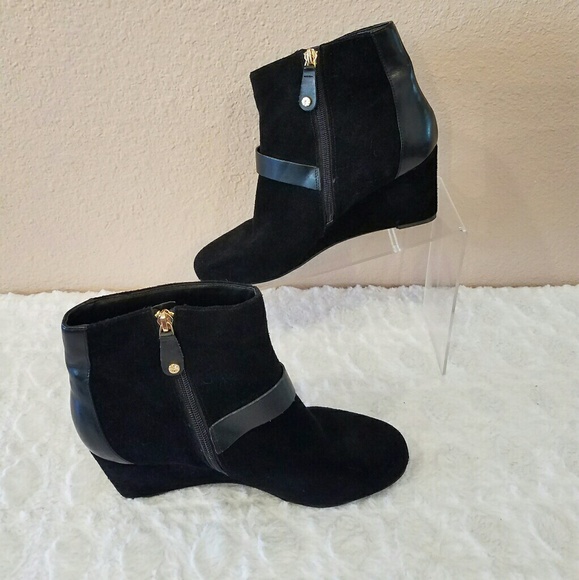 isaac mizrahi wedge boots